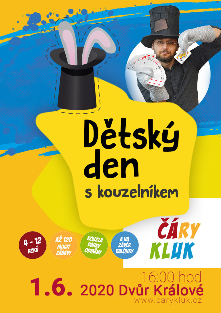 Dětský den s kouzelníkem | Dvůr Klálové nad Labem