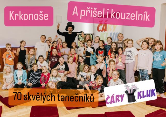 Kouzelné čarování s mladými tanečními talenty @infun_crew v Krkonoších. Byli jste skvělí 😉👍🏻🎩☀️ #kouzelnik #kouzelnikprodeti #carykluk #infun_crew #zabava #krkonose Foto @nadarehovaphotography